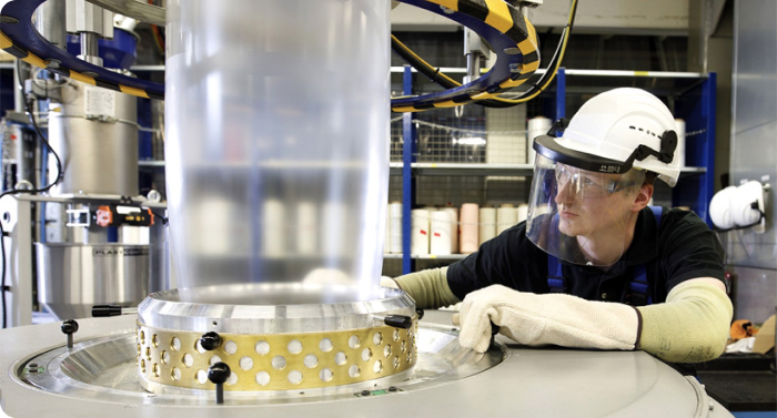 Процесс производства.